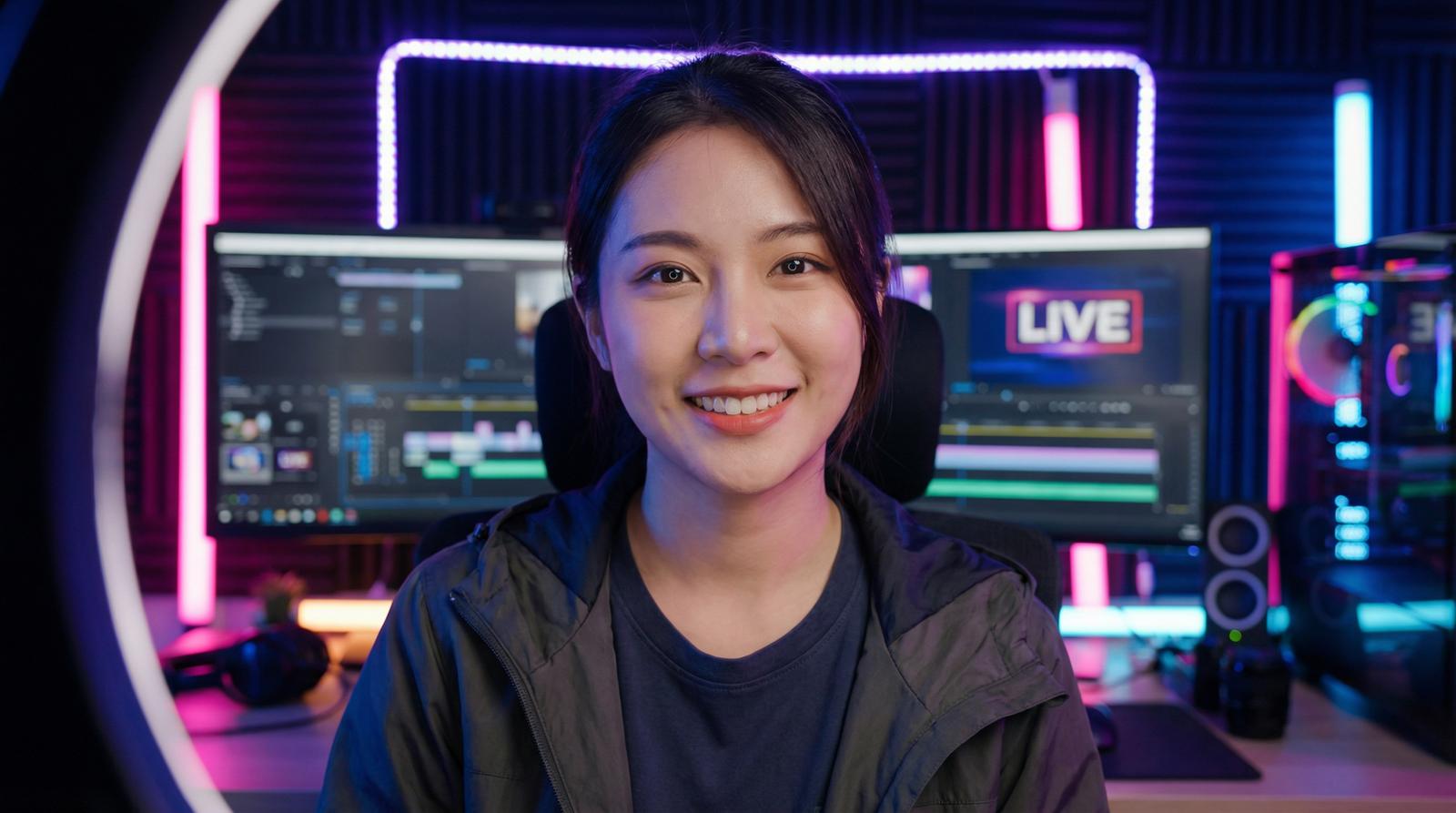 黄色仓库美女主播直播视频